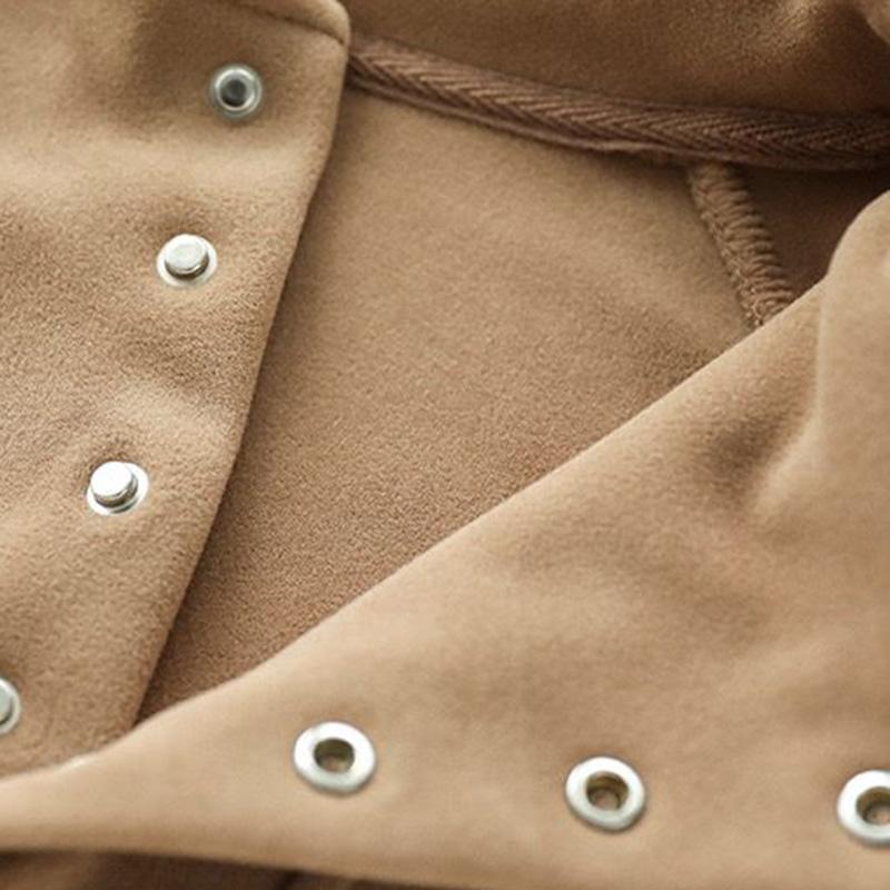 Sweatshirt for Women Cotton Oversize Fleece Thickened Loose Round Neck Casual Pullover Long Sleeve Top Sweatshirt