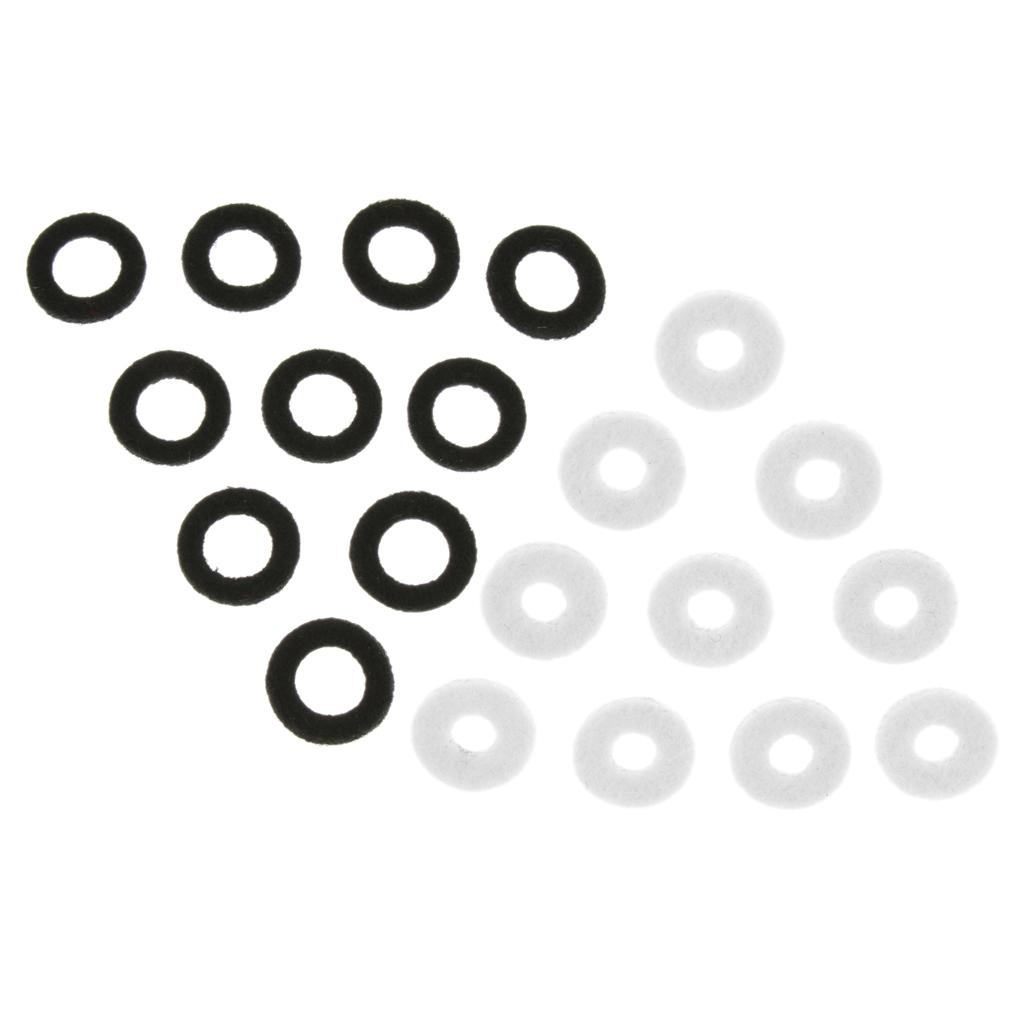 10 Pieces Lightweight Trumpet Felt Washers Cushion Pad Brass Instrument Accessory Brass Instruments Parts & Accessories