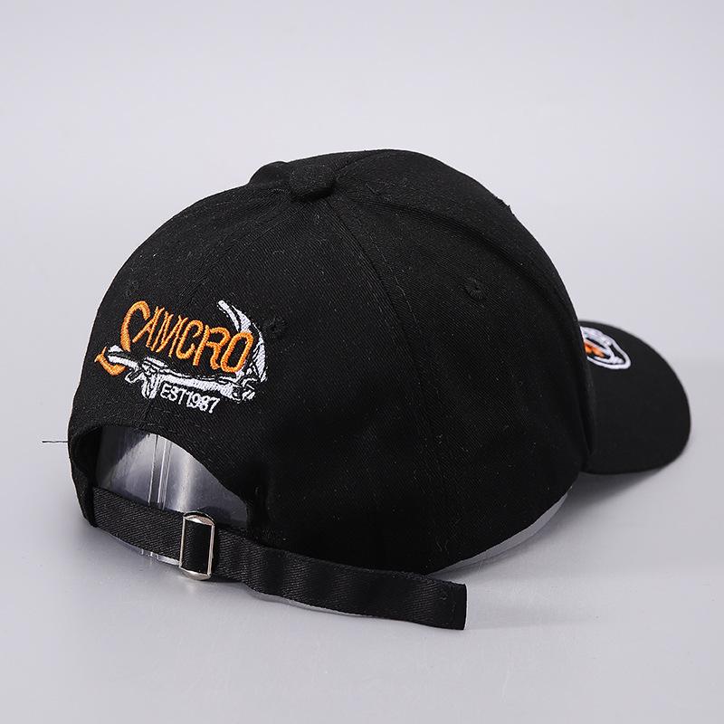 Neue Unisex-Kappe Totenkopf Pirat Bestickt Nähte Trendig Modisch Baseballkappe Männer Frauen Verstellbar Lässig Outdoor Streetwear Sportmütze