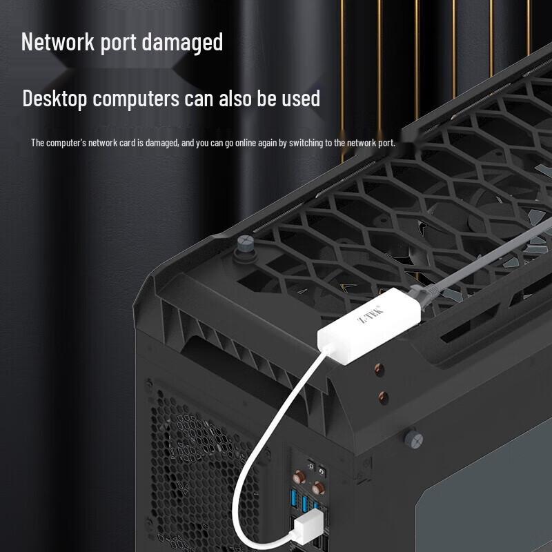 Z-TEK USB-C to RJ45 100Mbps Ethernet Adapter