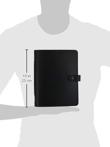 Filofax Original System Organizer, A5, Matte Black, 022509, Officially Imported