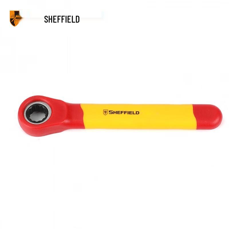 SHEFFIELD S150196 Insulated Flower-Head Ratchet Wrench