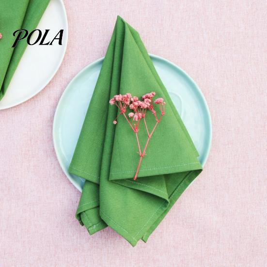 Exquisite Cloth Napkins Rustic Napkin, 16 Inch Solid Color Linen Machine Napkin Washable Farmhouse Style for Wedding Bridal Shower Dining Table