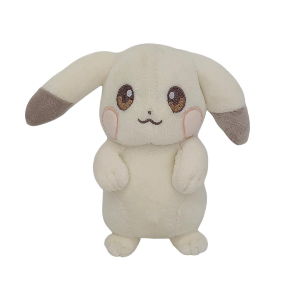 Pokopia Light Color Pikachu Plush Toy Game Character Floppy Ears Rare Color Pikachu Stuffed Doll Pikachu Peluche Doll