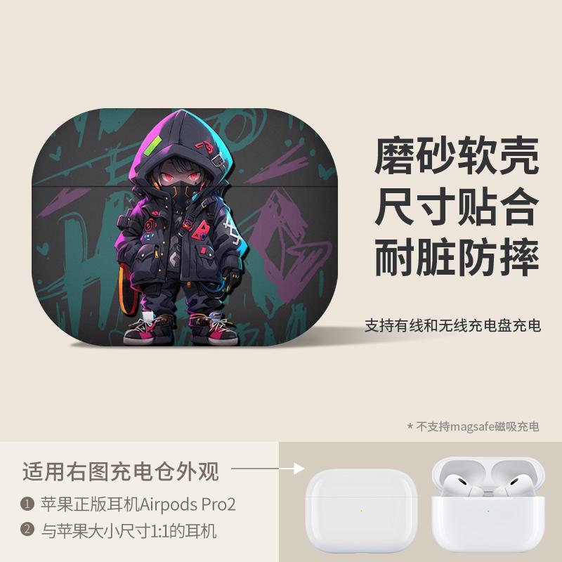 AirPods 4 2024-hez mintás vezeték nélküli fülhallgató matt héj védőtok alkalmas Airpods 4 Pro 1 2 3-hoz nagykereskedelem