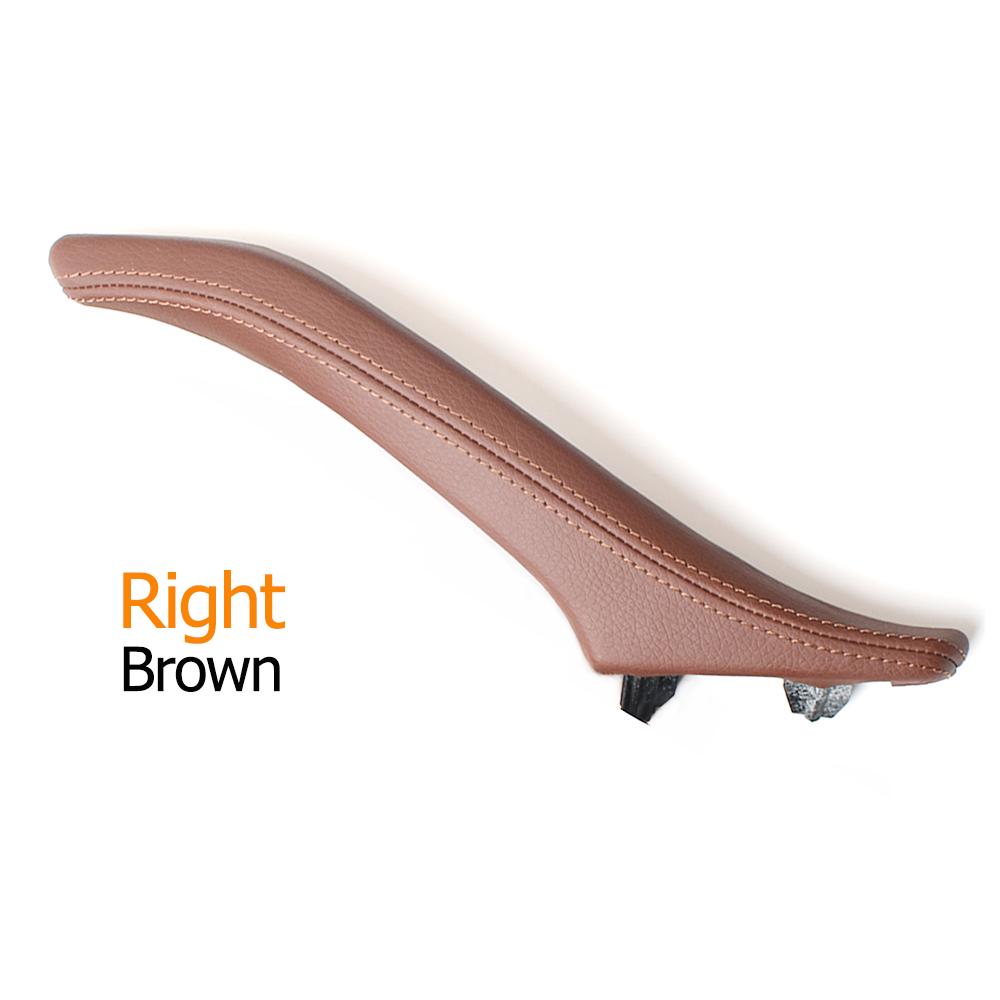 Left Right Interior Passenger Door Leather Pull Handle Assembly For BMW 5 Series F10 F11 F18 520i 523i 525i 528i 535i