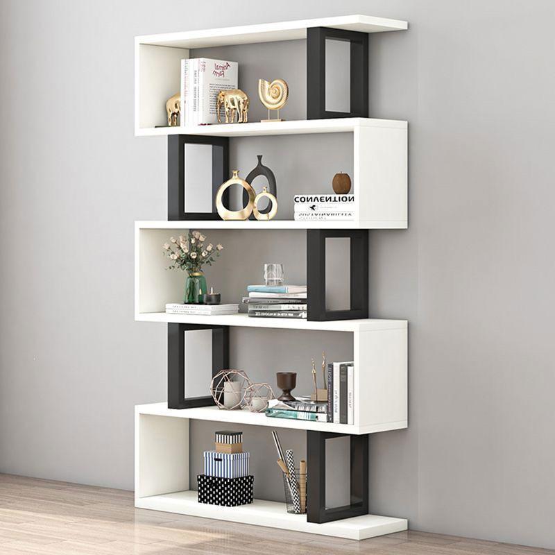 Modern Multi-layer Storage Shelf: Living Room Display & Bookshelf
