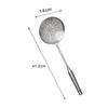 Spider Strainer with Hole Ergonomic Handle Multifunction Strainer Ladle for Potato Chips Draining Vegetable Fruits Baking