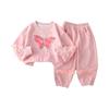 Kids Casual Long-Sleeve Set, Comfortable Daily Wear Outfits