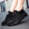 Summer large size 47 breathable fly-woven couple socks shoes casual sports shoes men's and women's light lazy shoes
