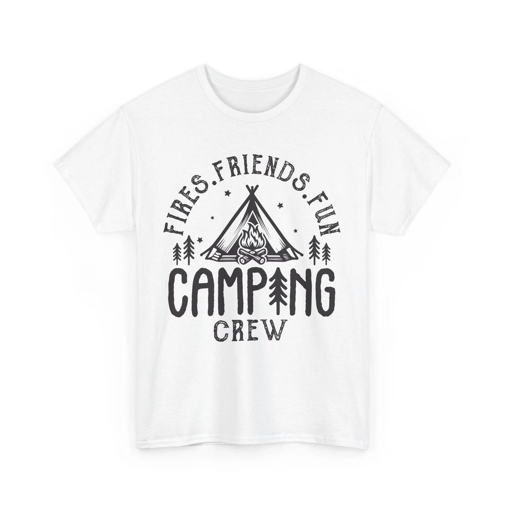 Mountain Spirit T-shirt Tops Tees Unisex | Fires Friends Fun Camping Crew Shirt