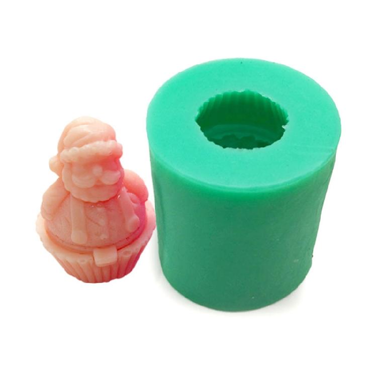 

Silicone Cake Decorating Candle Mold Chocolate Candy Baking Molds for Xmas Party Home Decoration Handmade Gift Craft DIY