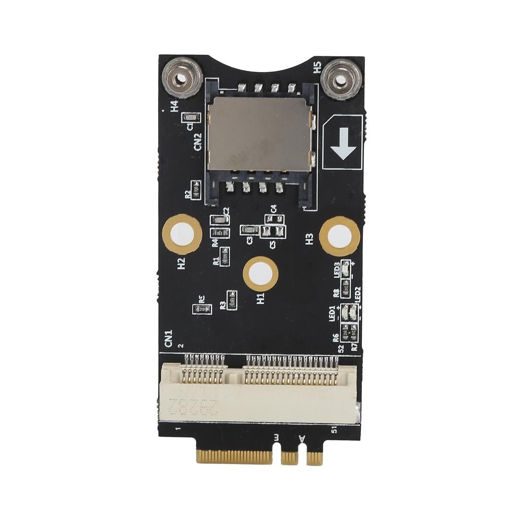 M.2 to Mini PCIE Adapter A E Key 3G 4G WIFI Module with SIM Card Slot Expansion Board Assembly