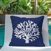 Shell, Starfish And Coral Patterns Digital Printing Pillow Cover Short Plush Suitable Living Bedrooms Sofas Throw Cushion Cover