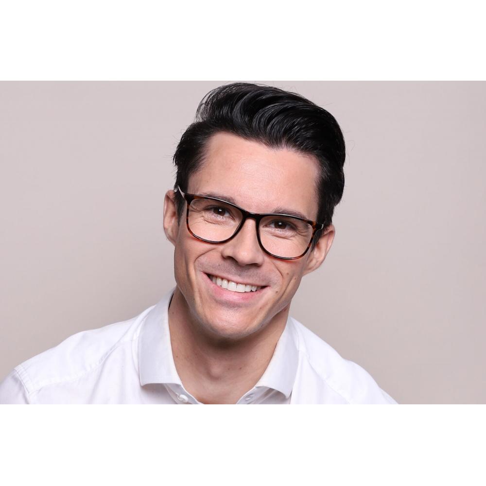 Full Rim Square Tortoise Smartbuy Collection Shire Cp142b Fashion Unisex Eyeglasses