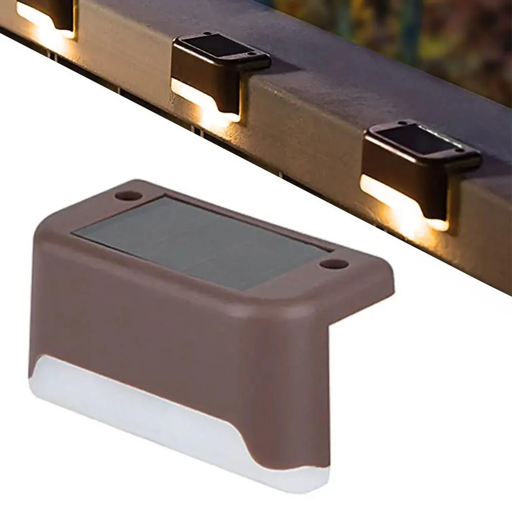 

Waterproof Solar Step Light Wall Lamp Outdoor Garden Lighting Railing Sensor Light Staircase Night Light Solar Powered Lamp