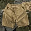 Summer Shorts Men Cotton Solid Casual New High Quality Business Social Shorts Men Bermudas Loose Luxury Khaki Joggers