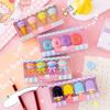 4 Pieces/Box Kawaii Sweet-Shaped Erasers (Lollipop & Ice Cream), Kids Pencil Erasers for Student School & Office Supplies