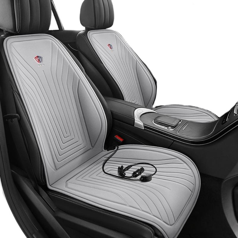 Adjustable Winter Car Seat Cushion Heater Intelligent Temperature Adjustment Easy Installation Synthetic Fiber Design