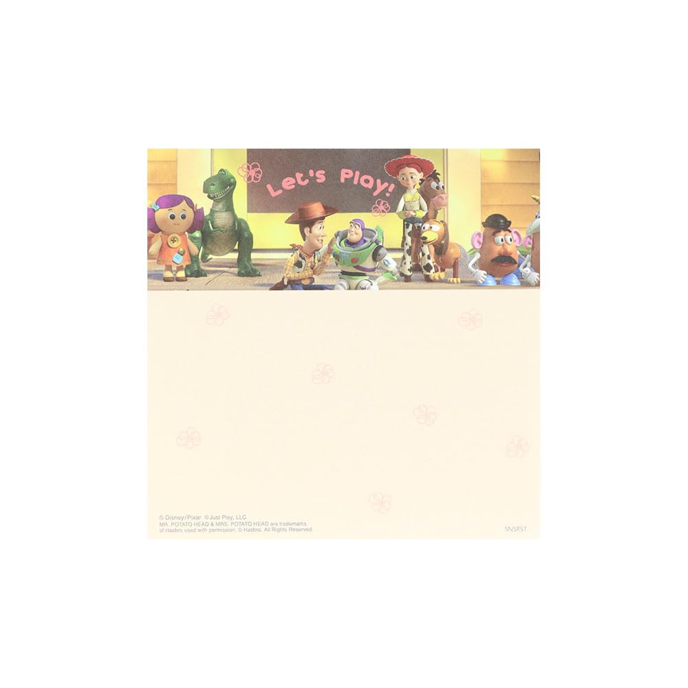 Stationery Toy Story Disney Pixar Merchandise Memo Pad Square Scene S2849429 Sun-Star