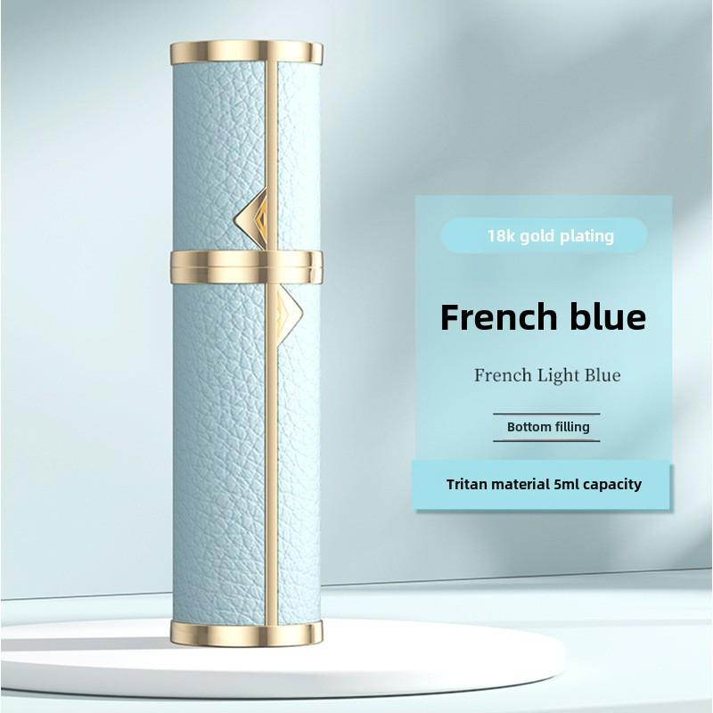 Empty Refillable Perfume Spray Bottle - Bottom Press Design, Portable and Compact for Travel