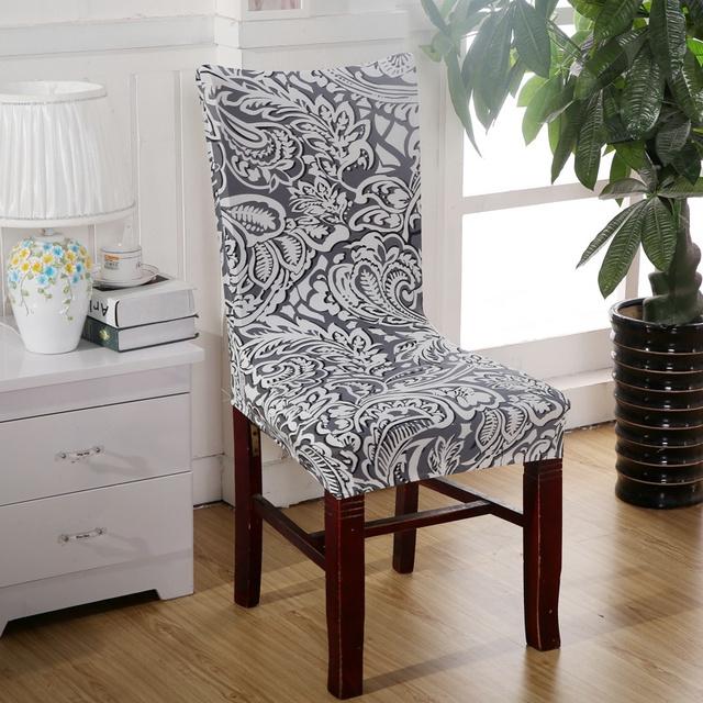 Elastic Chair Slipcover Case Stretch Chair Covers For Wedding Hotel Banquet Dining Room Spandex Dining Chair Cover