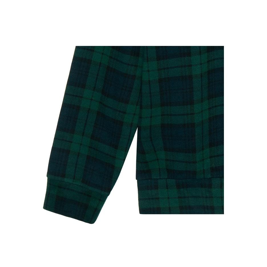 Polo Ralph Lauren Ss23 Plaid Pattern Embroidered Crew Neck Long Sleeve Sweatshirt Men Sweatshirt Green 710861761-001