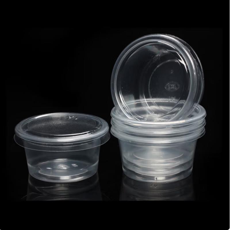 Disposable Dessert Cups, Lids & Spoons