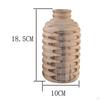 Farmhouse Wood Vase Flower Holder Centerpieces Decoration Dried Decorative for