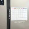 Fridge Magnetic Whiteboard Calendar Dry Erase Calendar for Refrigerator, Fridge Magnets Monthly Fridge Calendar Magnet