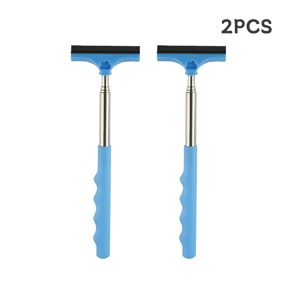 Car Rearview Mirror Wiper With Telescopic Handle for Front Windshield Reversing Mirror Waterdrop Fog Removal Car Accessories NEW