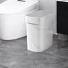 Marble Bathroom Trash Can Garbage Basket Bin Modern Container Household