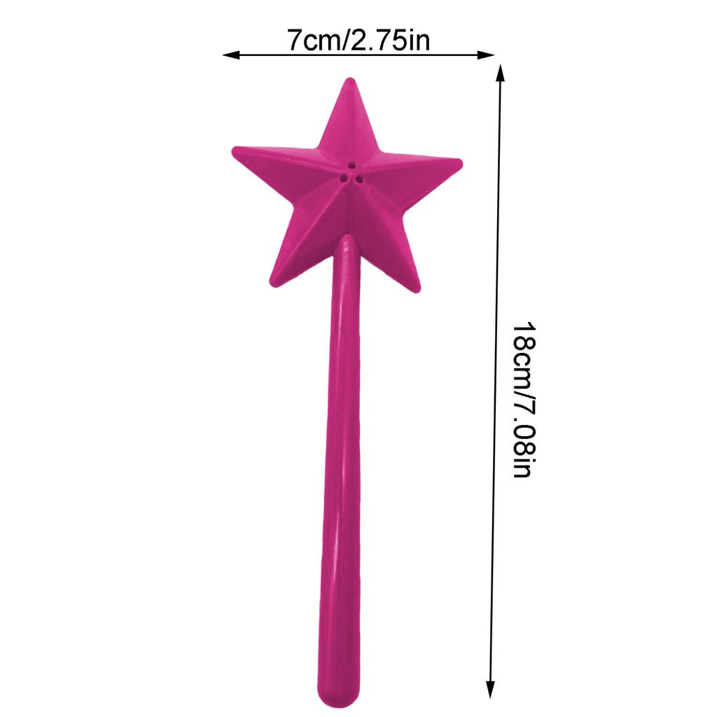 Portable Salt Pepper Shakers Refillable funny Star Wand Salt Holder Cute Kitchen Accessories Dining BBQ Supplies