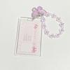 Fashion Acrylic Card Holder Crystal Vertical ID Card Holder Bank ID Holders