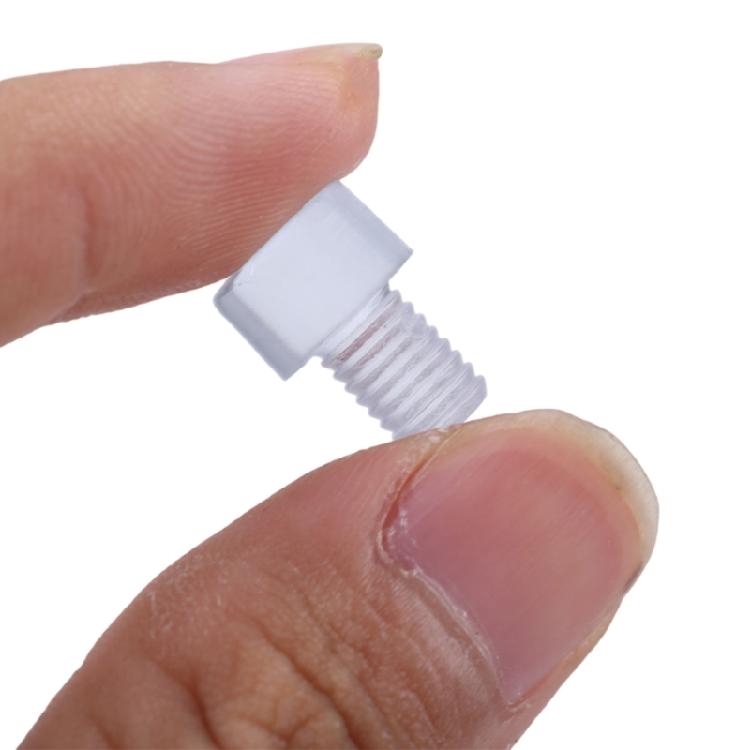 100 Stück Klare Gummi-Möbelpads Tisch Stuhlbein Füße Unterlage für Haushalt