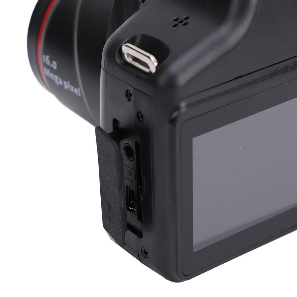 1080P HD Digital Camera for Photography, 16X Zoom Micro SLR Digital Camera with 2.4" LCD Screen, 16MP Portable Video Camera for Selfie Vlogging