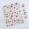 Nail Art Sticker Cartoon Autumn Thanksgiving Orange Red Gradient Maple Leaf Nail Sticker Decoration