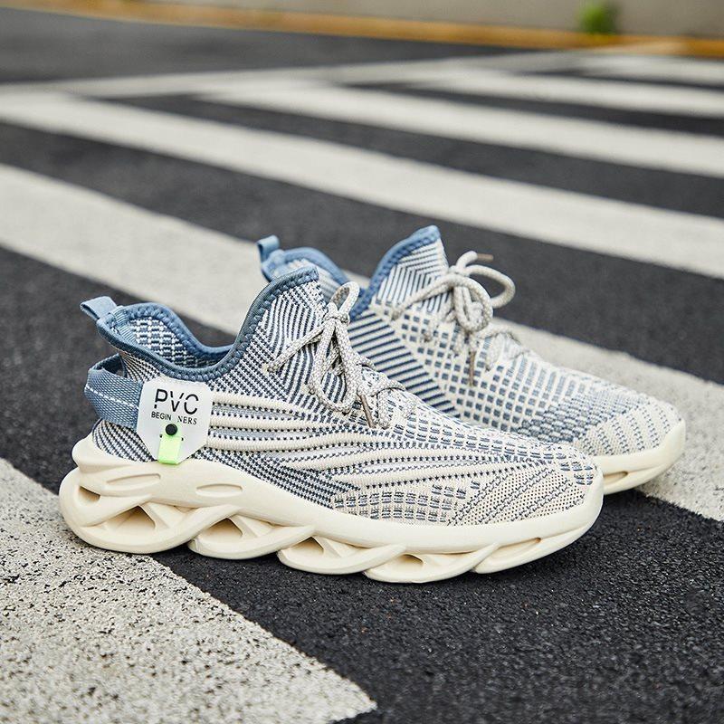 Breathable Sports Shoes for Women In Summer New Soft Soled Lightweight Non Slip Thick Soled Running Shoes Slimming and Shock-absorbing Coconut Shoes