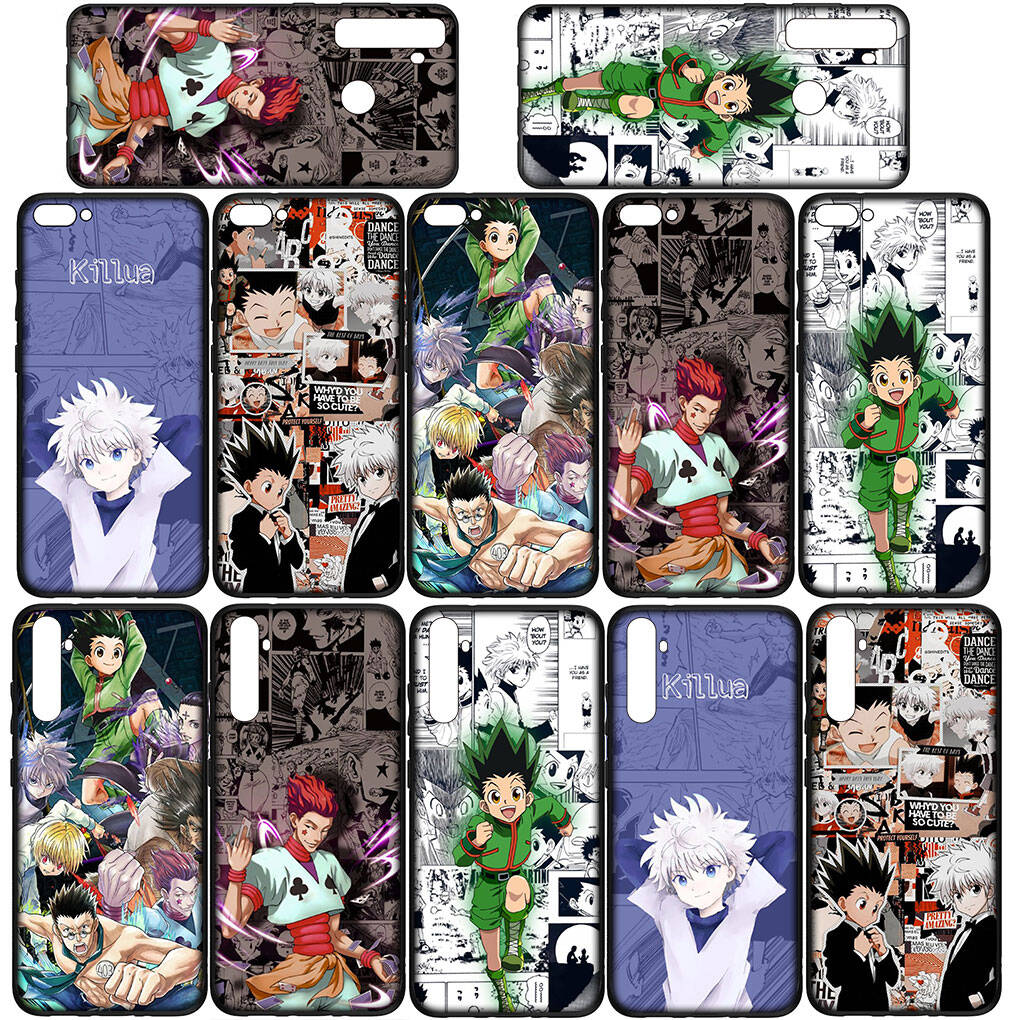 for Samsung Galaxy S25 S24 S23 iPhone 17 16 15 Xiaomi Redmi Note 14 13 12 11 Plus Pro Max XR Case Killua Gon Freecss Hunter X Hunter OPPO Huawei Cover