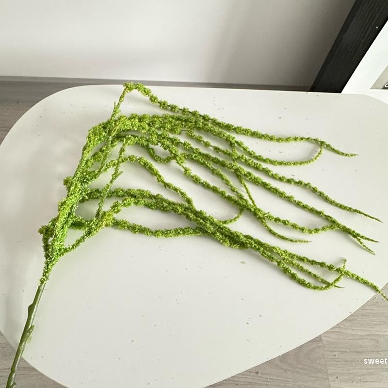 Simulation Green Plants Artificial Weeping Willow Fake Plants Branch Wedding Background Decoration Stage Arrangement Decorative