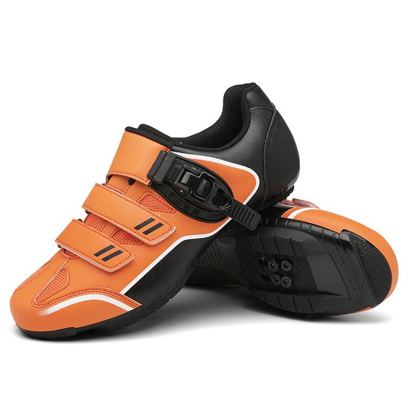 New Cycling Shoes with Locks, Buckle Lock Shoes, Men's and Women's Road Cycling Power Shoes, Hard Soles, Mountain Cycling Rubber Soles