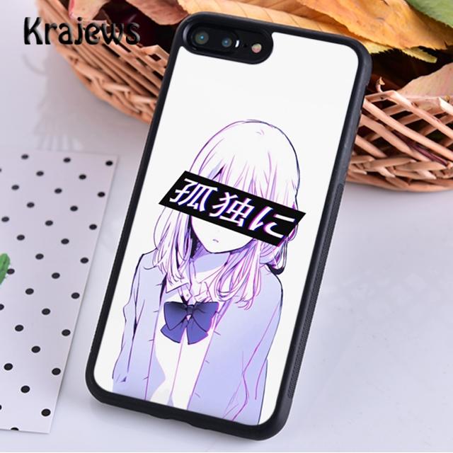Sad Japanese Anime Aesthetic For iPhone 17 Air 16 Phone Case Cover 15 14 plus 12 13 pro max coque Shell Fundas