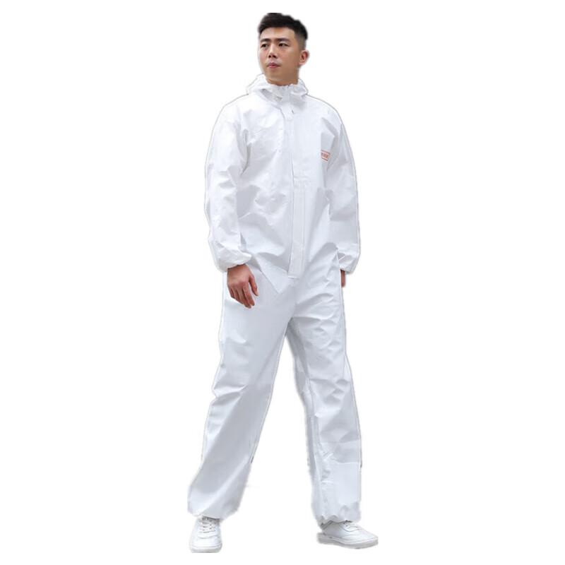 Utean Disposable Protective Coverall L белый