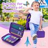 Multifunctional 3D Pen Accessories Case With Impact Resistant Shell And Quick Clean Surfaces For Home Classroom Use