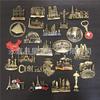 Eiffel Tower Metal Refrigerator Magnet & Bottle Opener Souvenir
