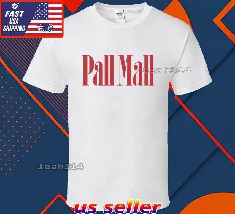 Новая футболка с логотипом Pall Mall, смешная американская футболка, унисекс, размеры S-5XL XL