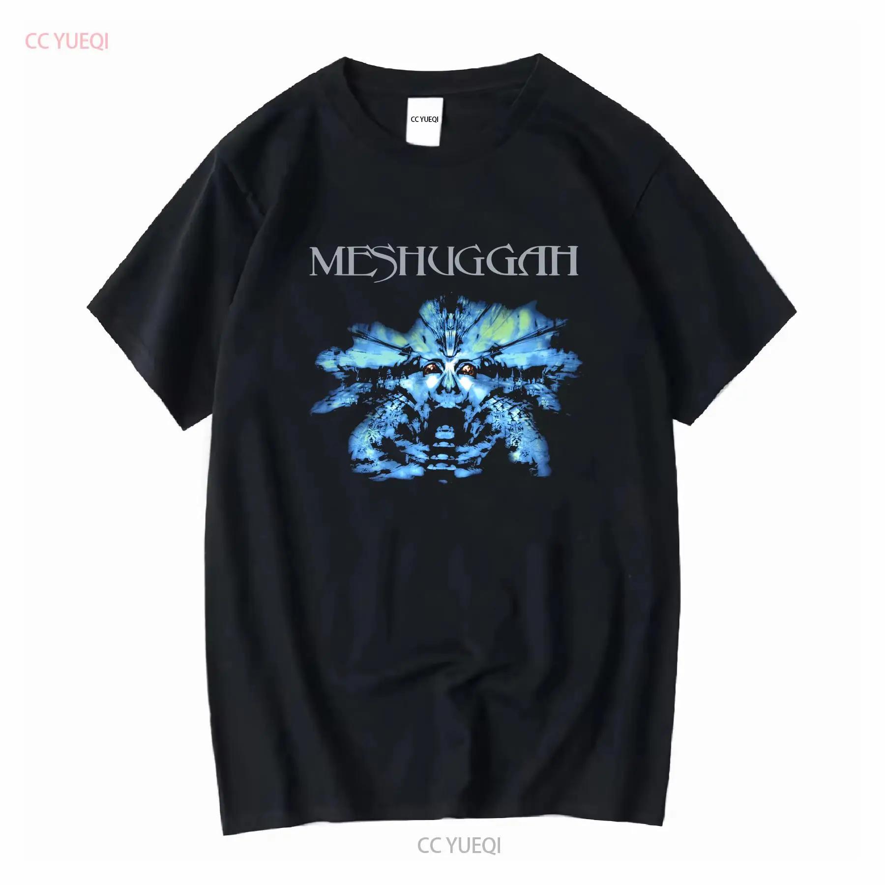 Meshuggah Nothing Tour 2002 T Shirt Full Size S 5XL Vintage Washed Stylish Stretched Casual Homme Comfortable Soft Unisex S разноцветный