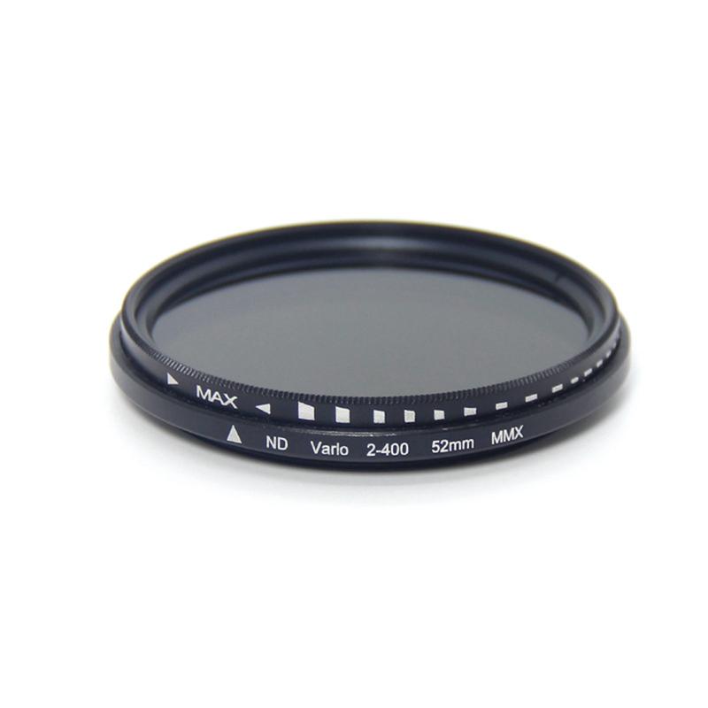 AEF7-1 Set Solar Eclipse Phone Filter 52Mm Camera Lens Filter ND 2-400 Smartphone Lens Filter With Clip Lens Cap