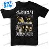 Band System Of A Down Soad Faces Collage T Shirt Funny Graphic Tees Shirts Unisex And Wounisex Tshirt Cotton Black Tee Shirts For Unisex