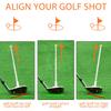 Golfinriktningsstavar Golfmagnetiskt inriktningsverktyg Hjälper till att visualisera och rikta in ditt golfslag Golfsvingtränare för nybörjare